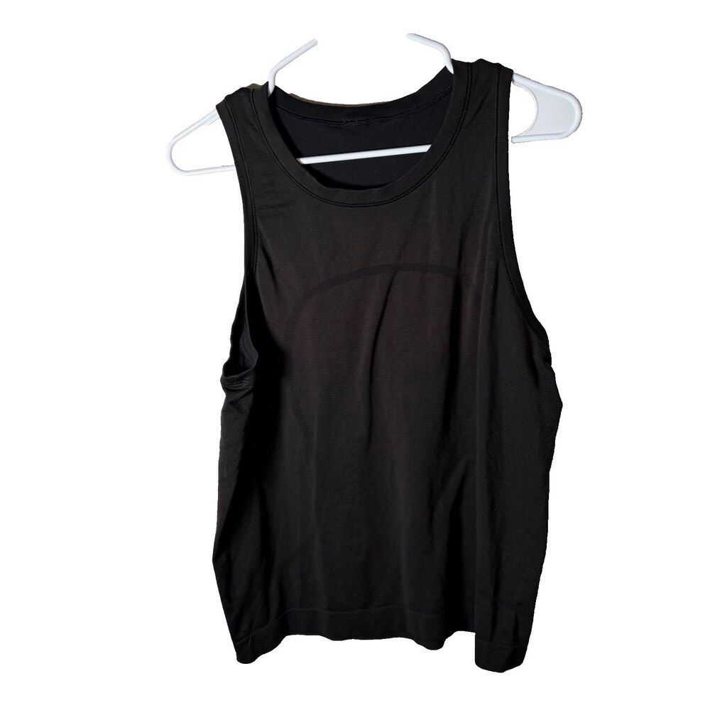 Lululemon Muscle Tank Women's Large Shirt Round Neck Sleeveless Active